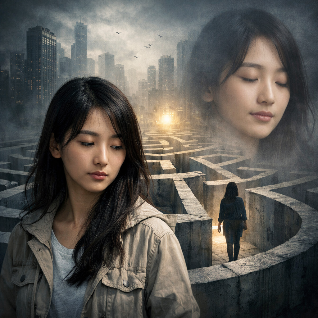 도시에서 길을 잃는 꿈