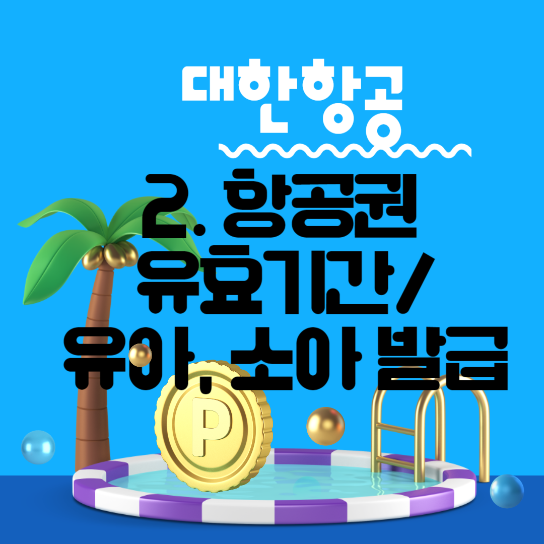 대한항공 마일리지 사용방법, 항공권 발급