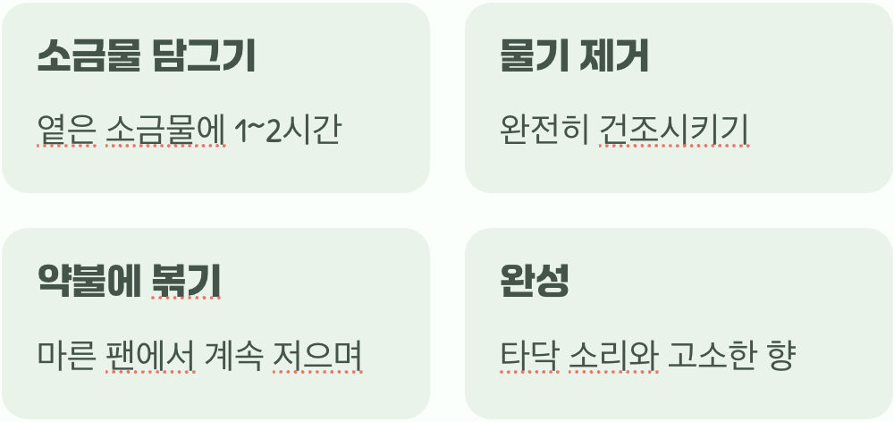 고소함 폭발! 홈메이드 로스팅 꿀팁