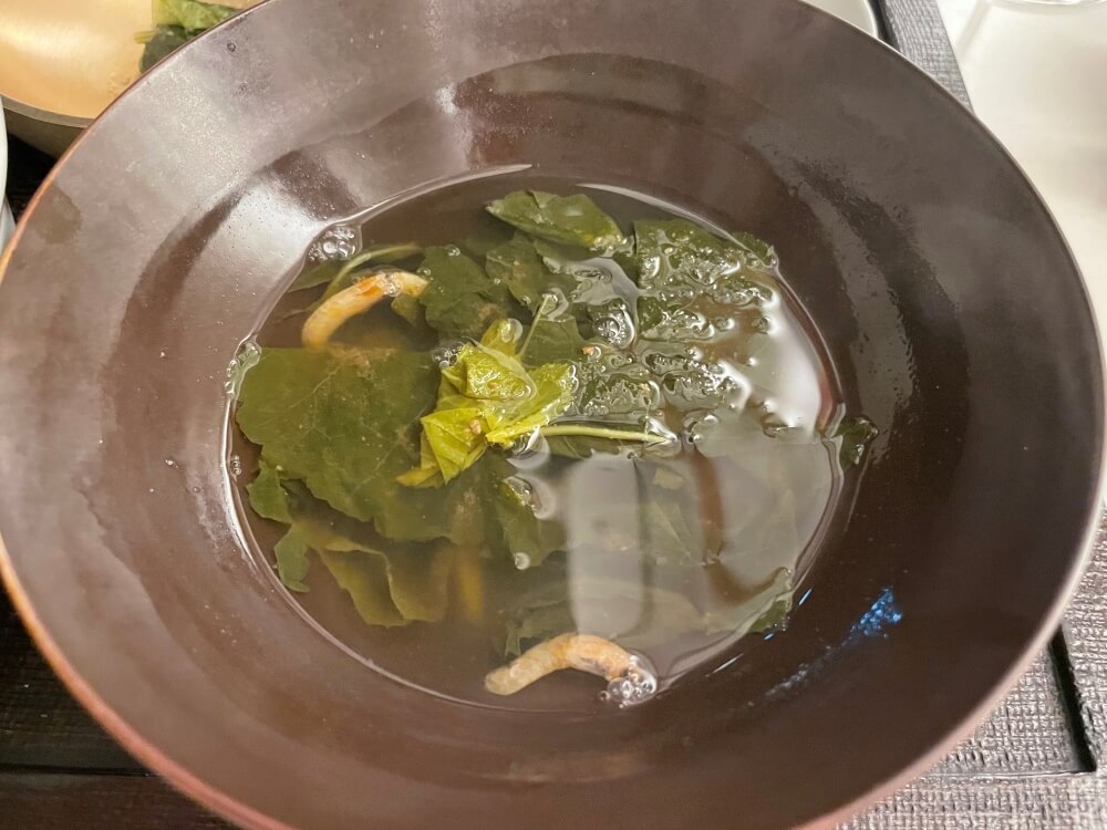 미쉐린 3스타 가온 - 시원한 아욱토장국