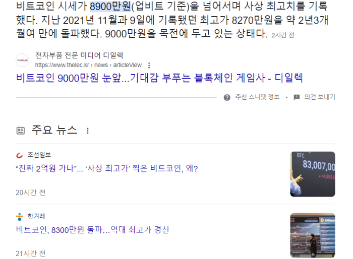 비트코인-최고가격