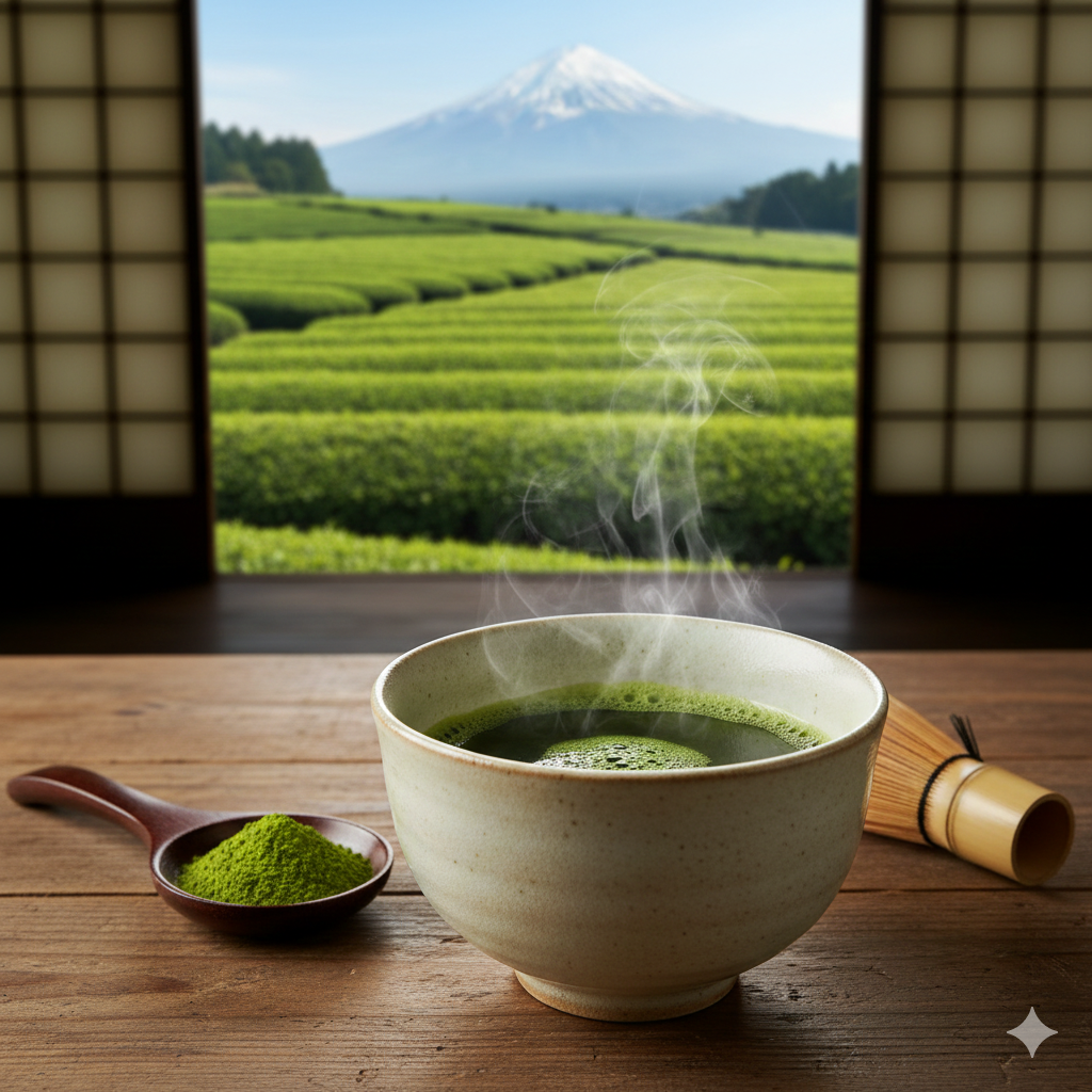 일본 최고의 청정지역 녹차제품