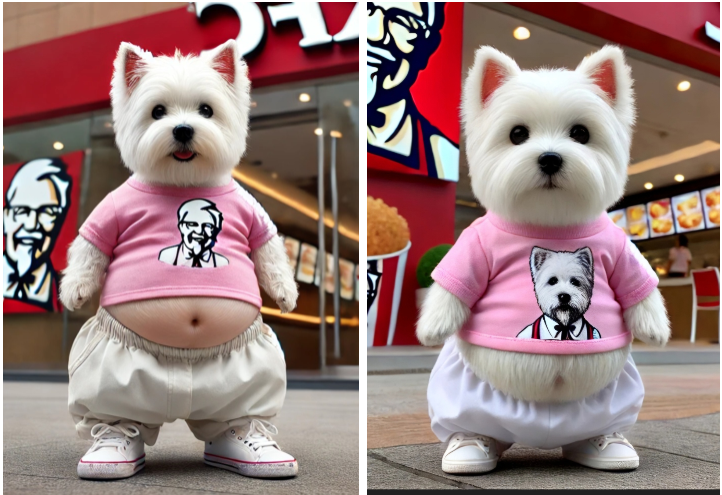 Does your dog have a belly too? Mine, yes.