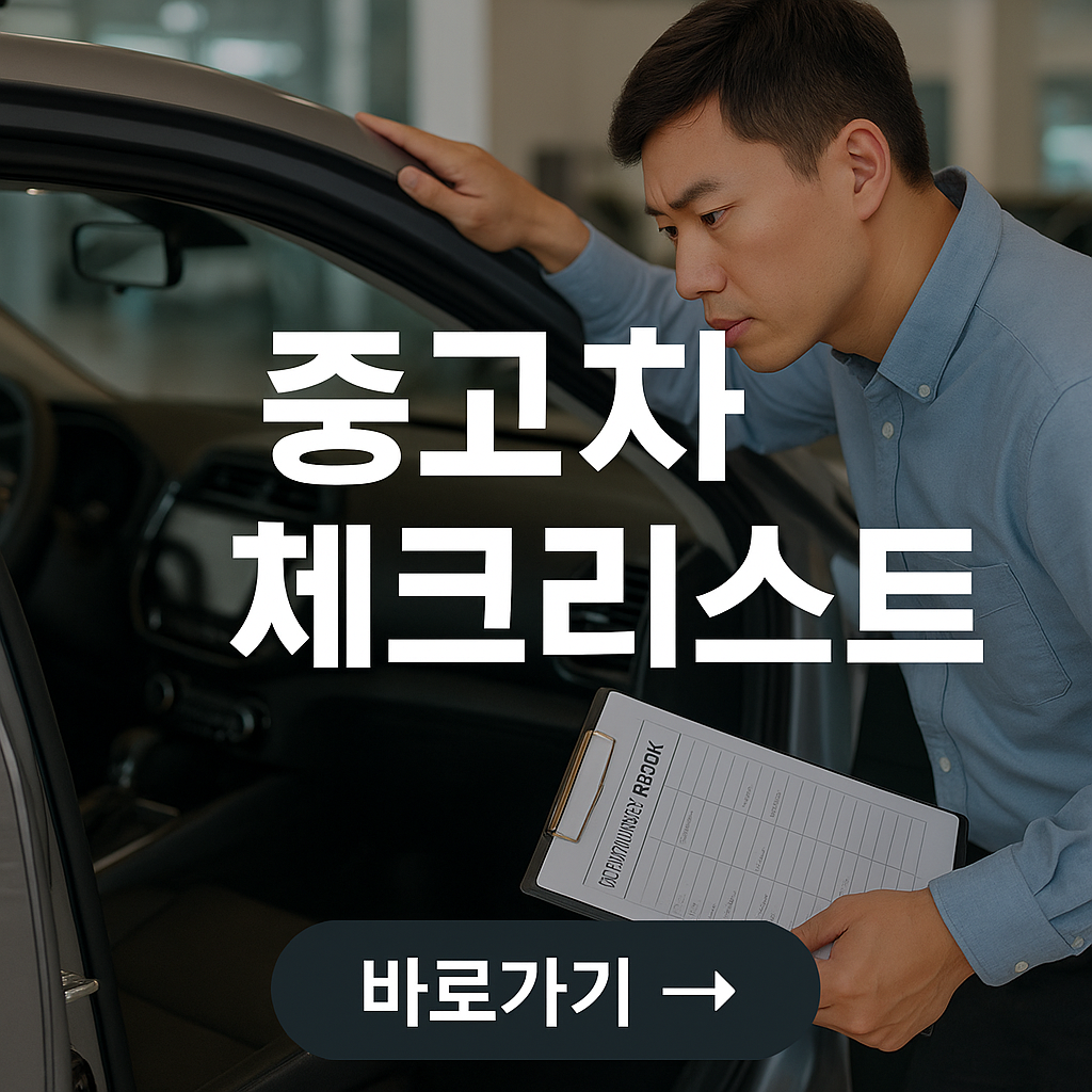 중고차 체크리스트