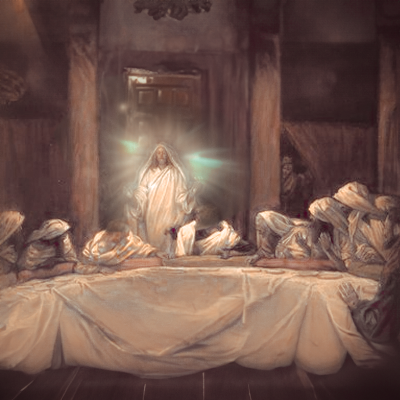 예수님이 나타나신 장면