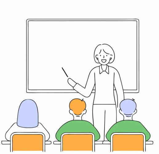 교육 공무직 선생님과 아이들