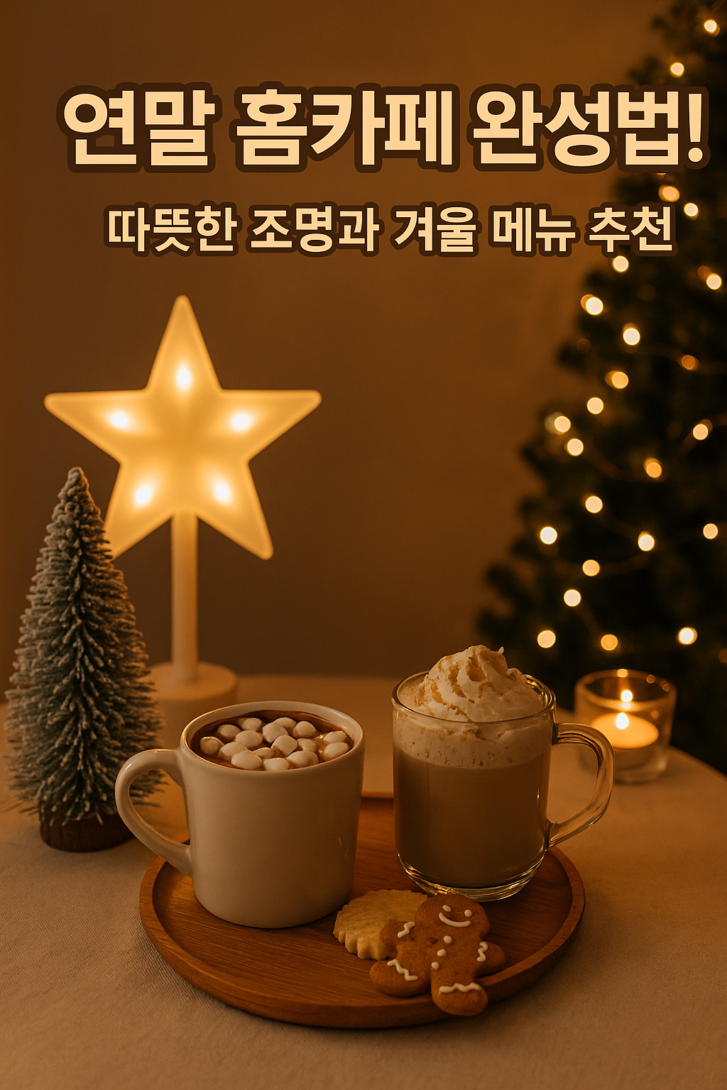 연말 홈카페