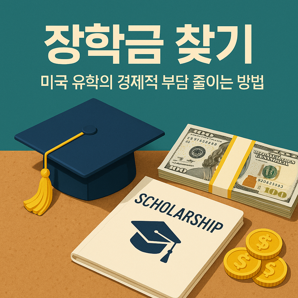 장학금 찾기 : 미국 유학의 경제적 부담 줄이는 방법