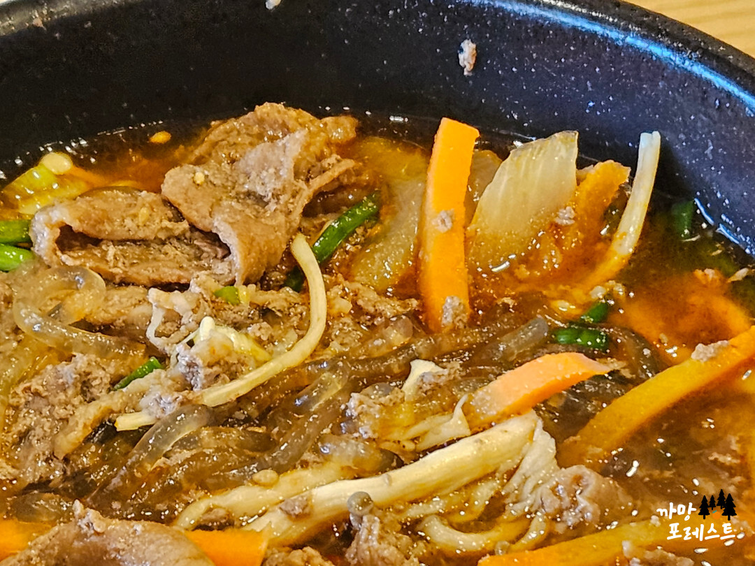 미향 해장국 소불고기 뚝배기