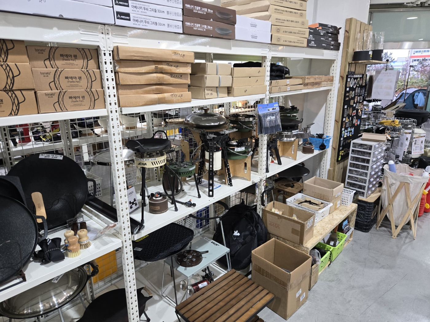 캠핑-용품-전시-버너