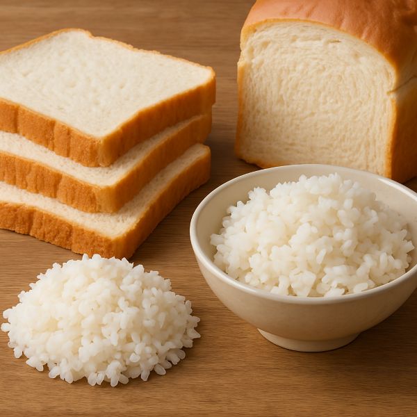 고도로 가공된 탄수화물(화이트브레드, 정제된 쌀)