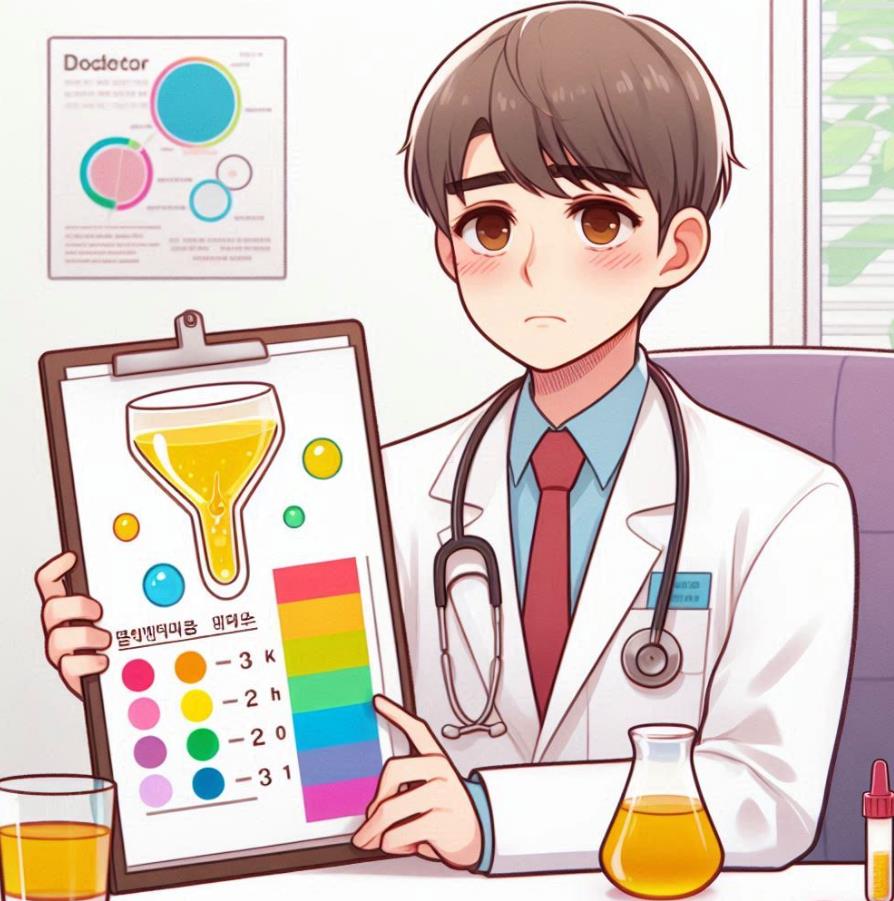 소변 색깔로 보는 건강 자가진단 해보기