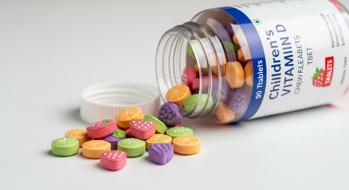 어린이비타민d 츄어블 90정