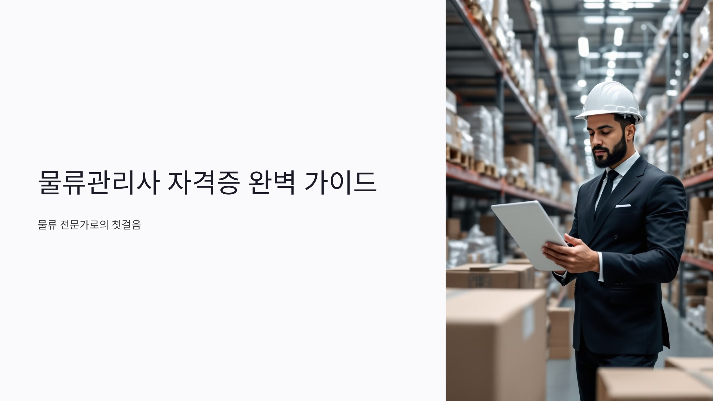 물류관리사