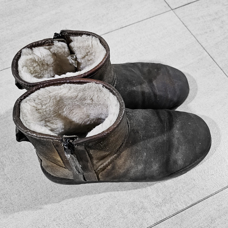 오토바이 방한화 UGG