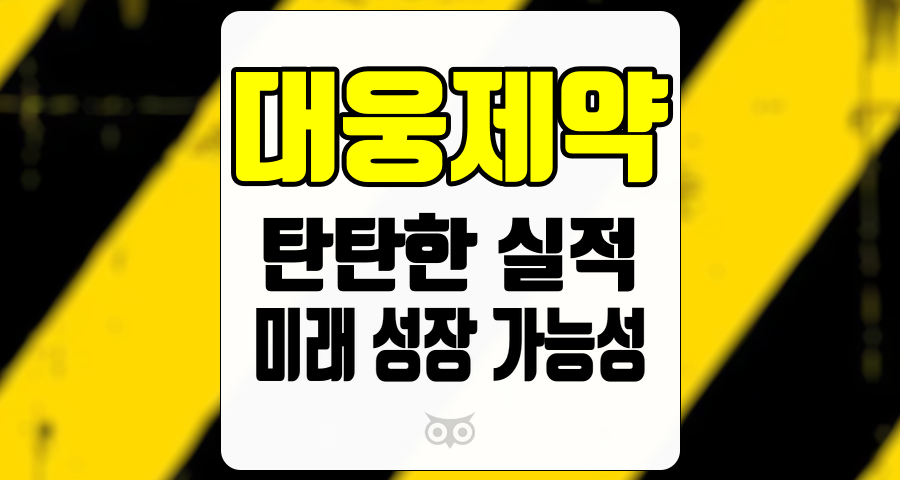 대웅제약, 탄탄한 실적과 미래 성장 가능성에 주목하라