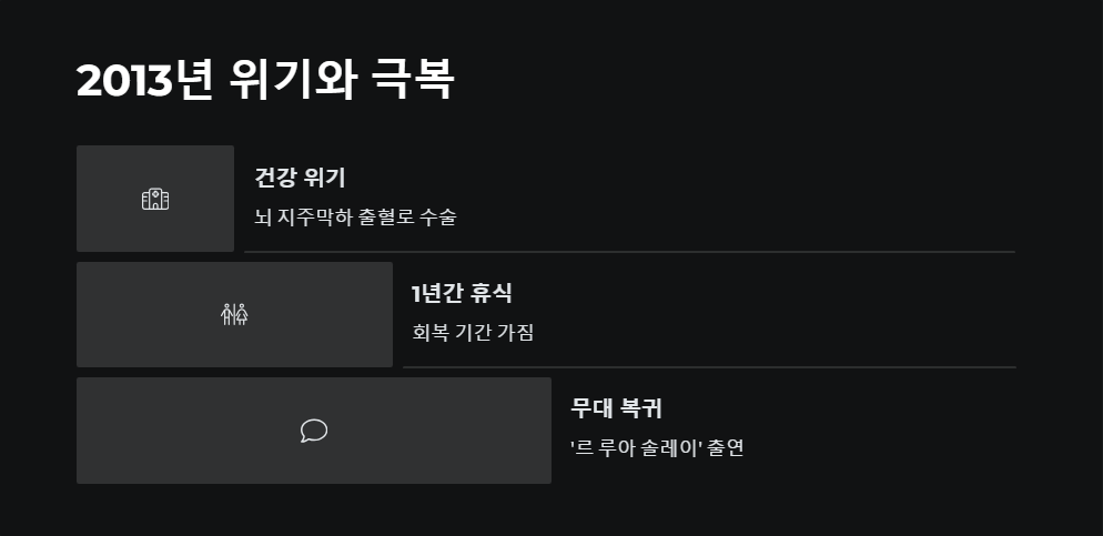 안재욱 뮤지컬 배우로서의 활약상