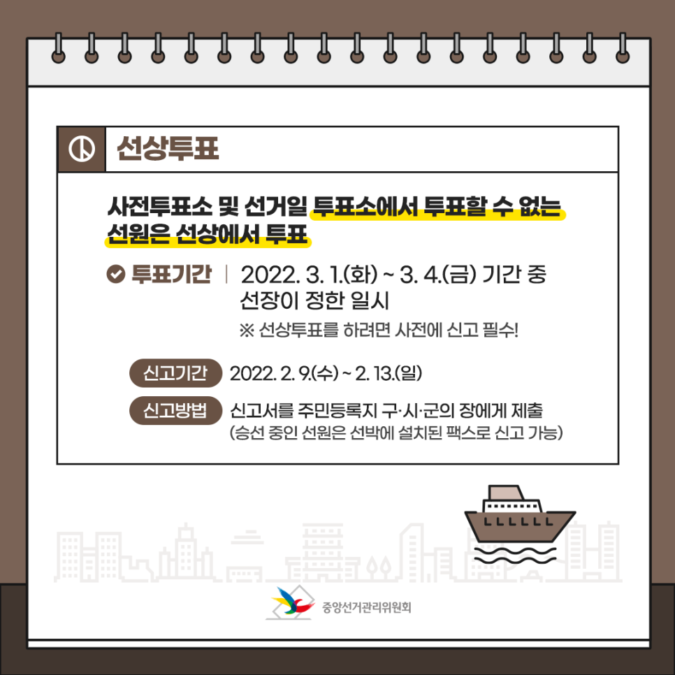 대통령선거에 대한 모든것