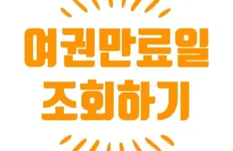 여권번호 조회 바로가기 완벽 여행 서류_14