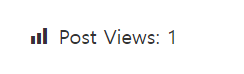 Post Views