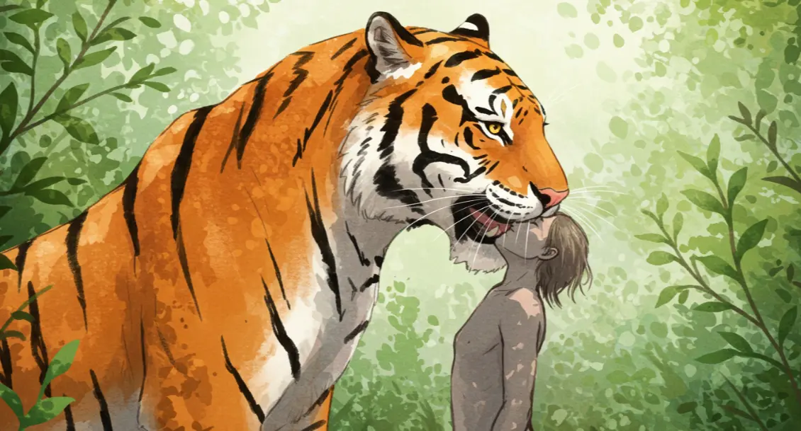 호랑이에게 물리는 꿈해몽