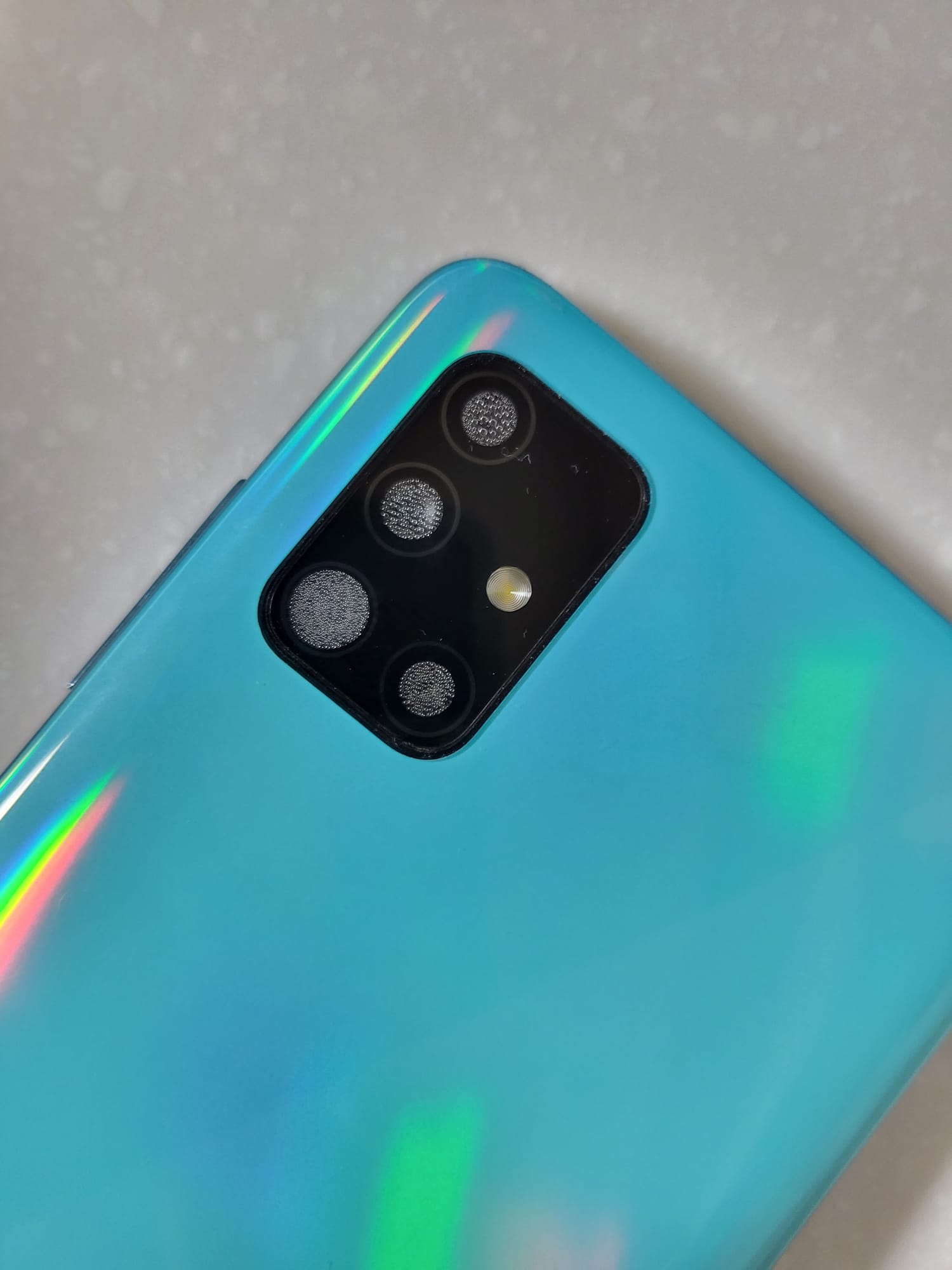 핸드폰 카메라 서리(물)