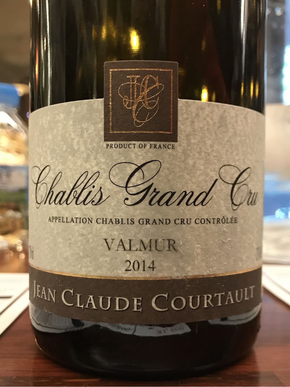 장 끌로드 꾸르탈 샤블리 그랑 크뤼 발뮈르