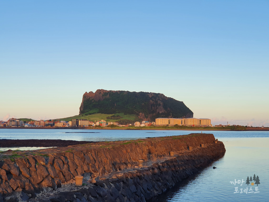 제주 오조포구 성산일출봉