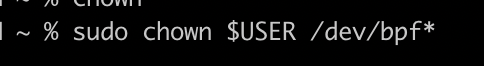 Chmod BPF 수동명령어