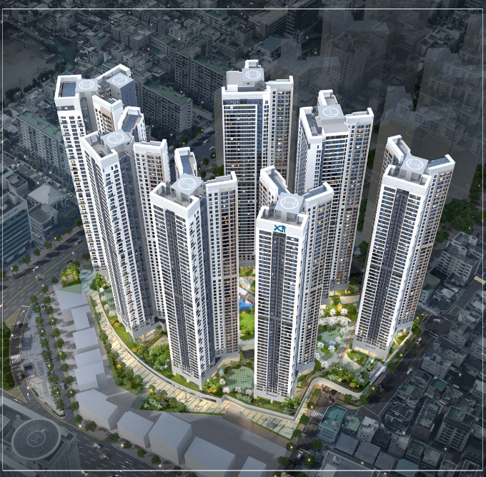 두류역 자이 분양가, 조감도