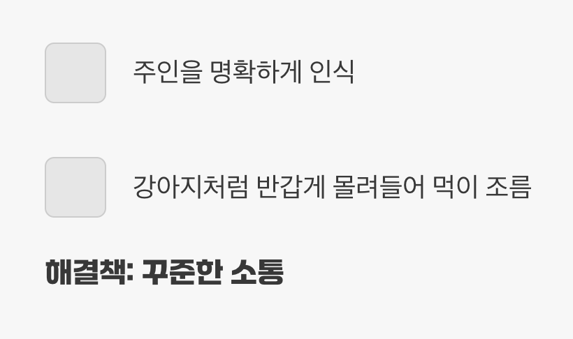 주인을 알아보는 똑똑한 물고기