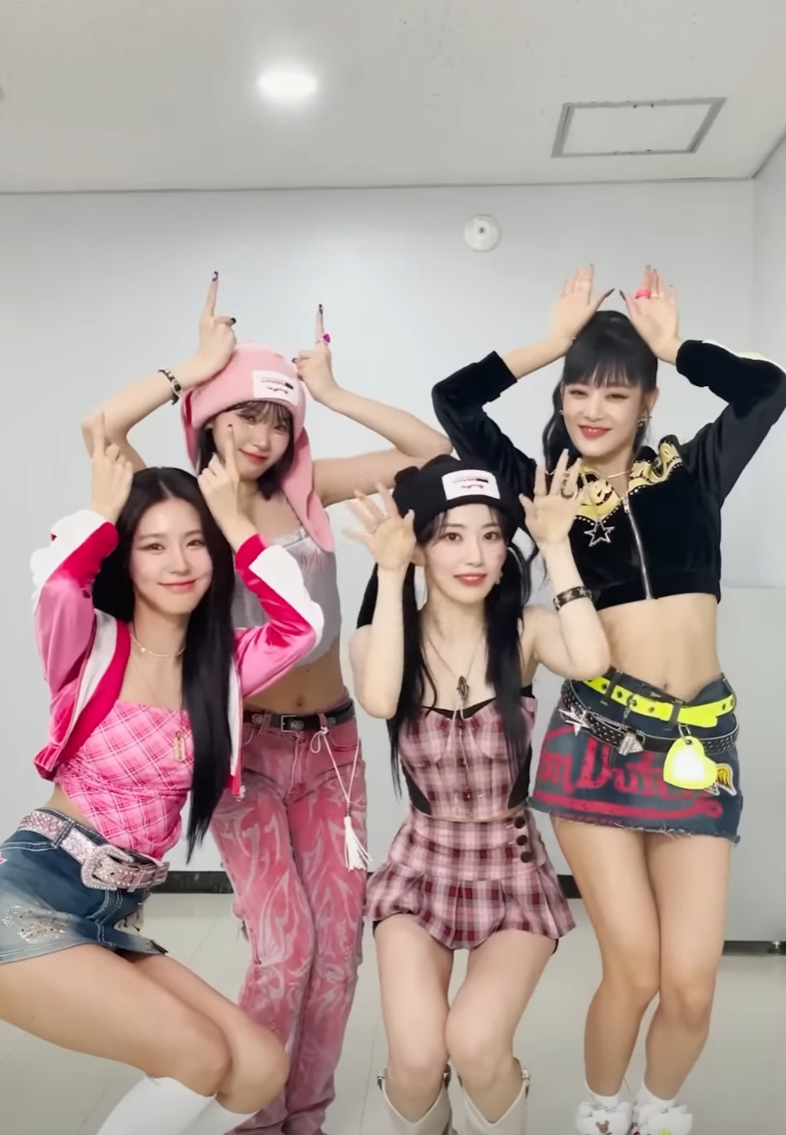 채원, 미연 언포기븐 챌린지 / 미연, 채원, 사쿠라, 민니 퀸카 챌린지