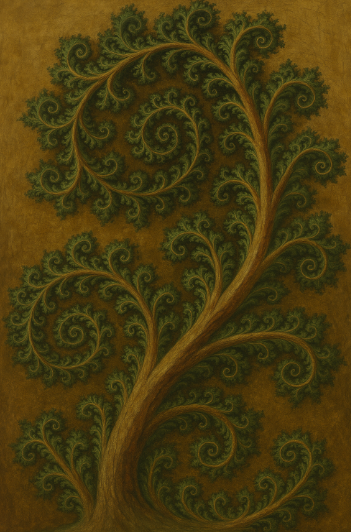 디지털 아트 이전에도 있었던 프렉탈 패턴의 미학에 관해