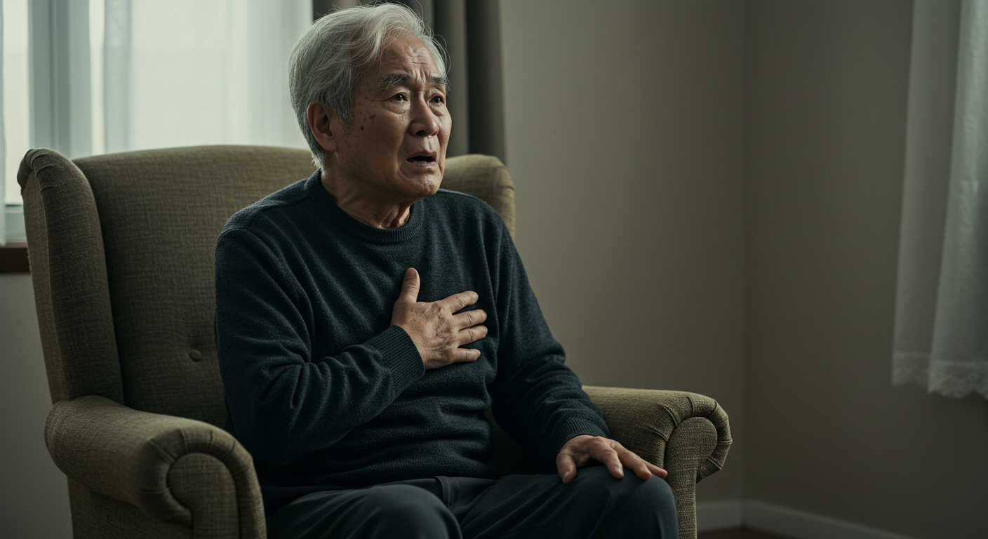 80대 남성 협심증 초기증상 3