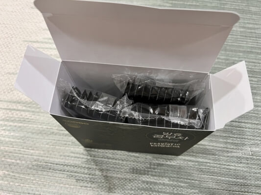 오아시스 콤부차 비닐 포장 사진