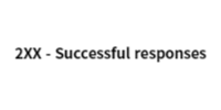 Successful responses