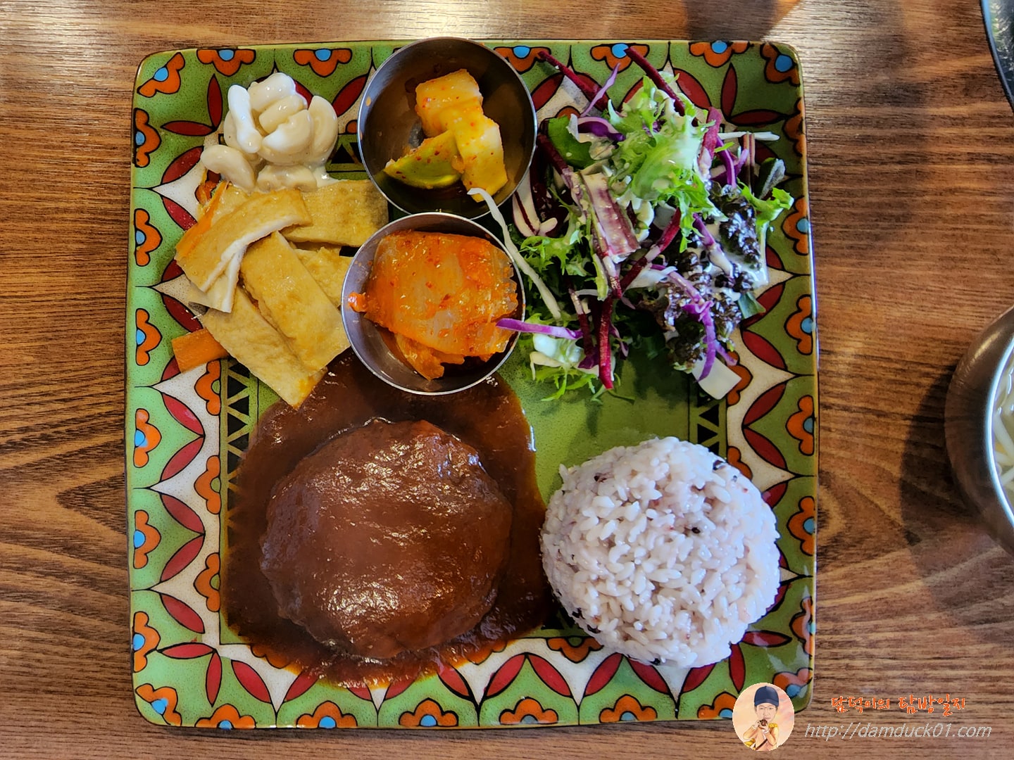 한우함박스테이크 정식