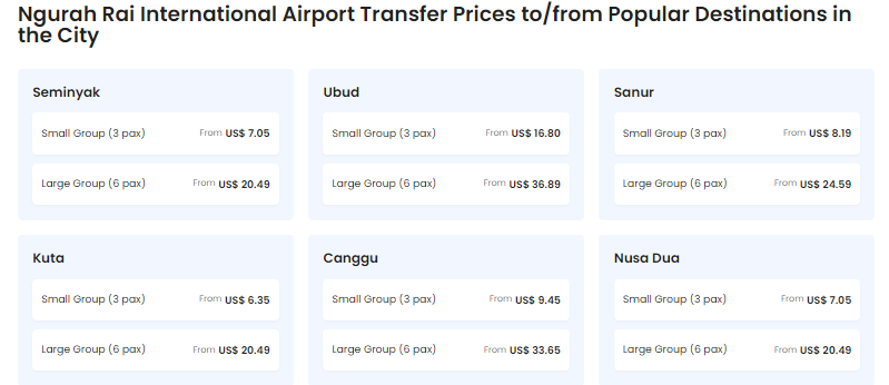 airport transfer