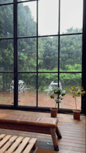 테라로사 서귀포점 - 비내리는 정원뷰 영상