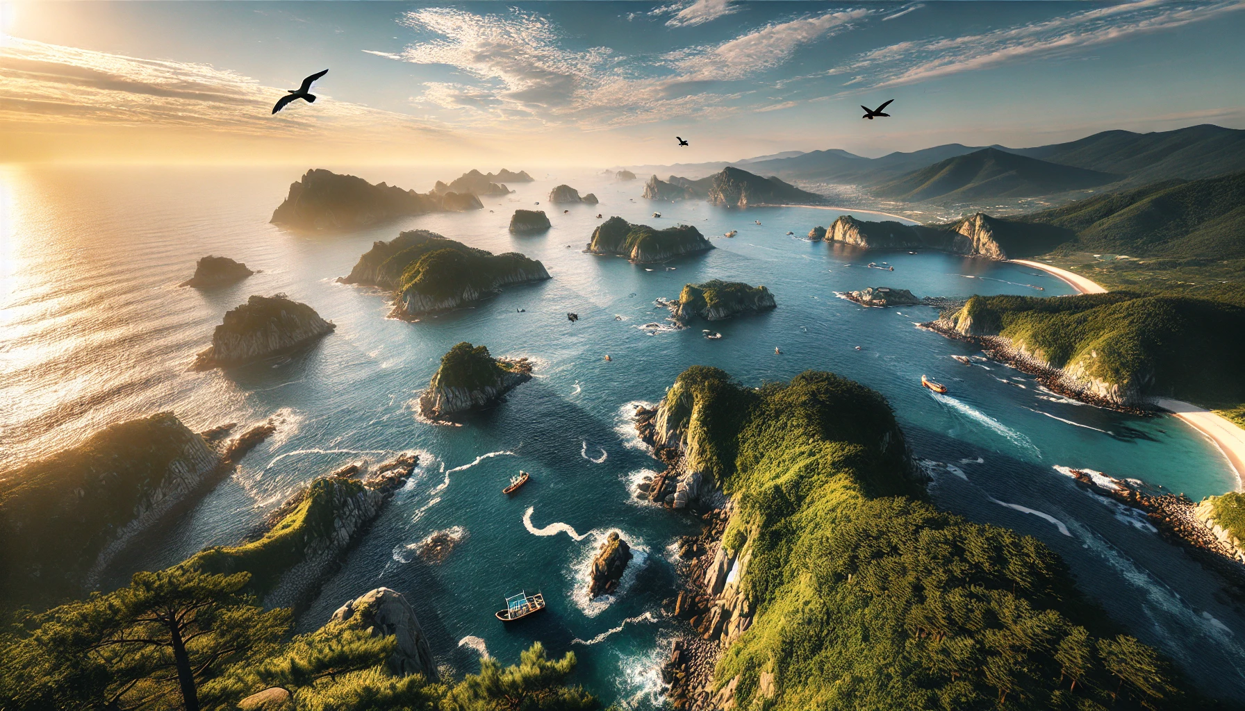 다도해해상 국립공원 배경사진