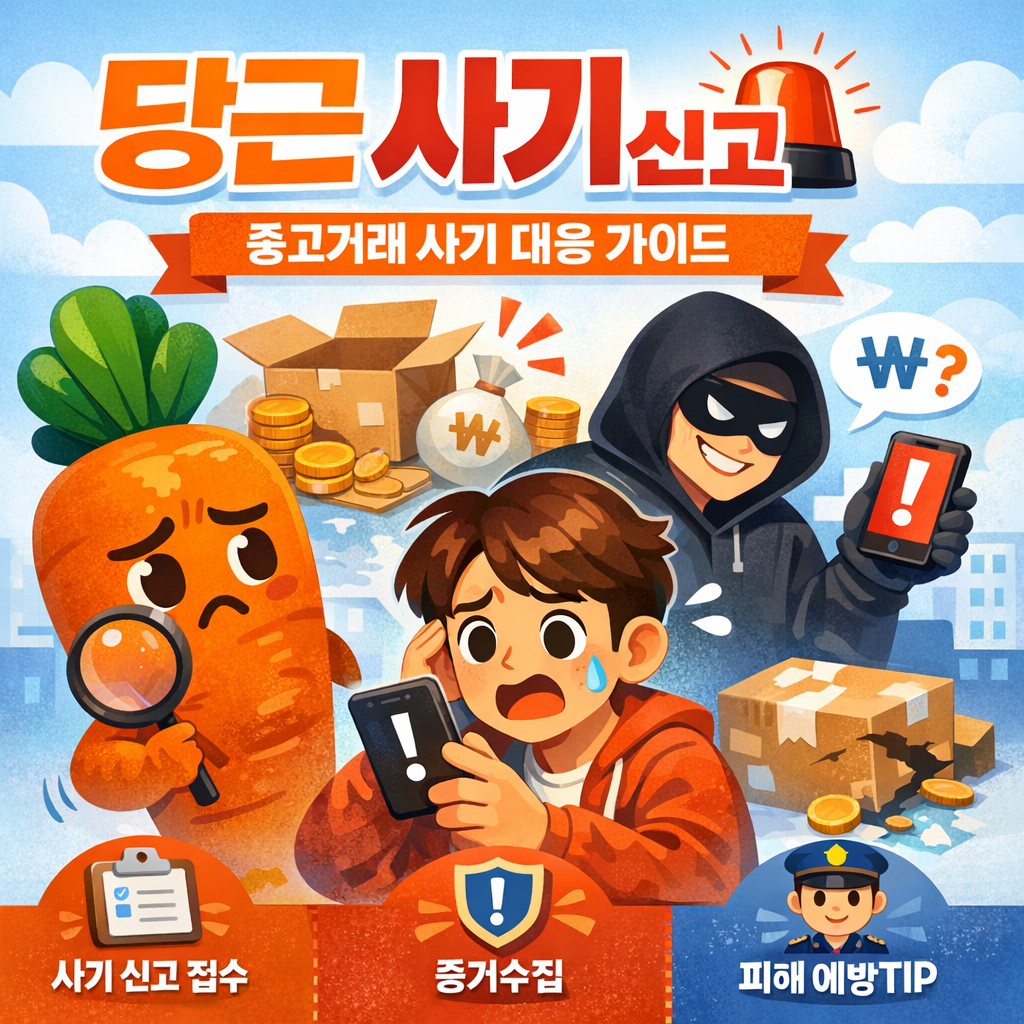 당근 사기 신고