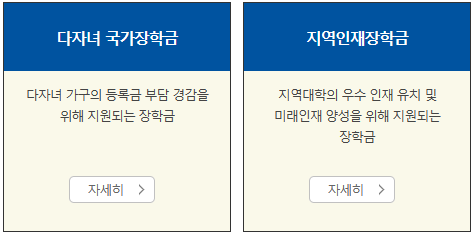 그 외의 국가장학금 유형 (다자녀&#44; 지역인재)