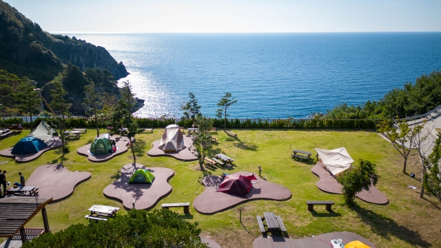울릉도 오션뷰 캠핑장 추천 : 국민여가캠핑장 vs 학포 비교 후기