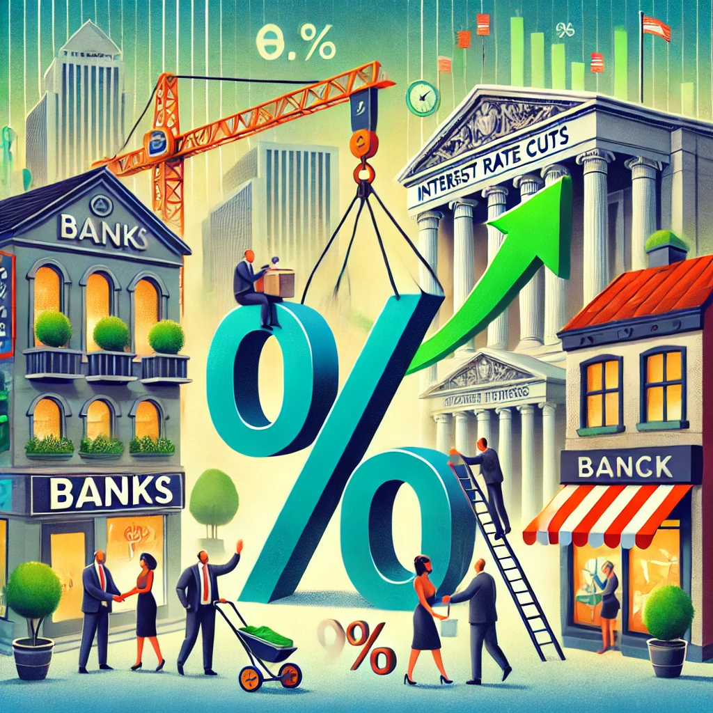 금리 인하 효과 이미지
