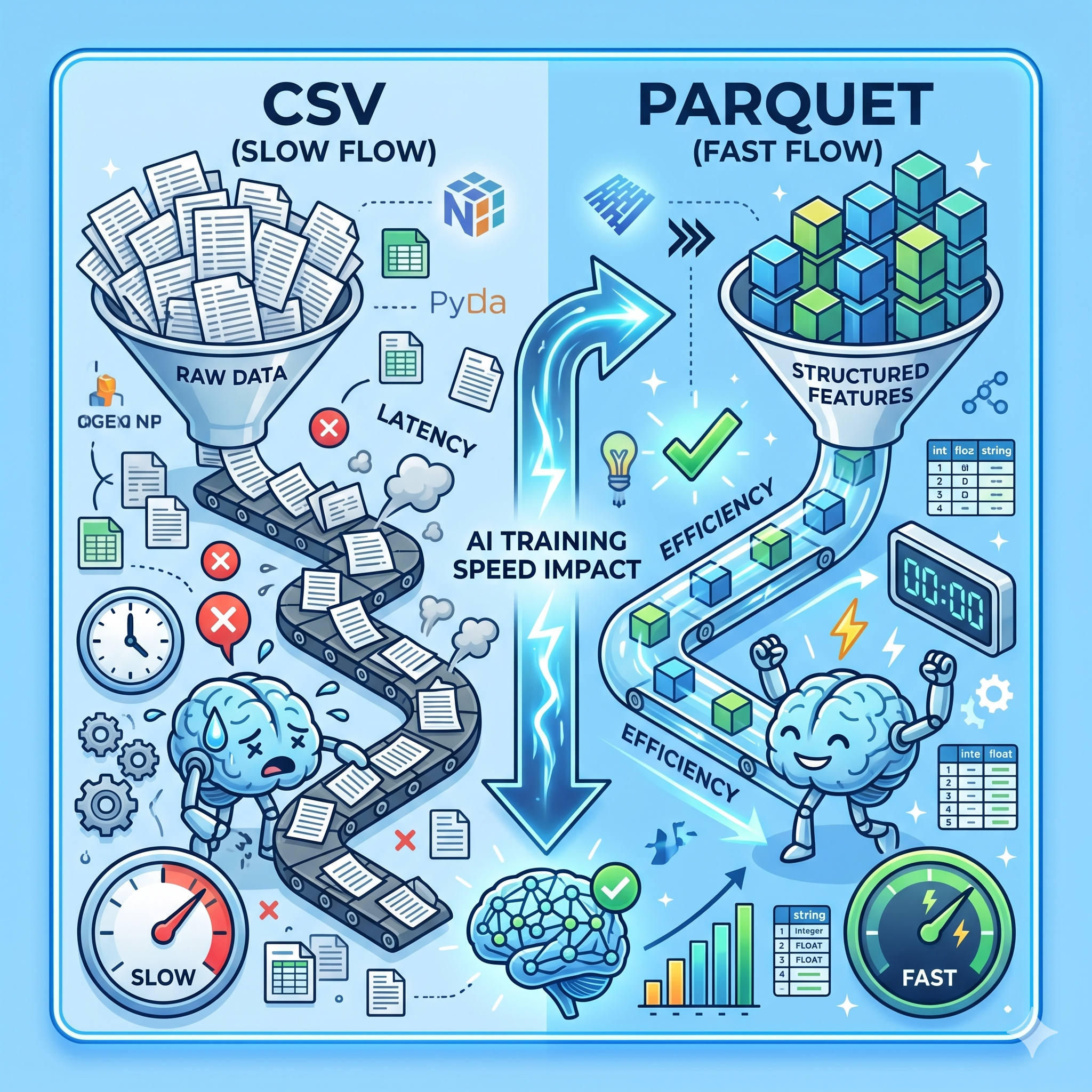 CSV vs Parquet