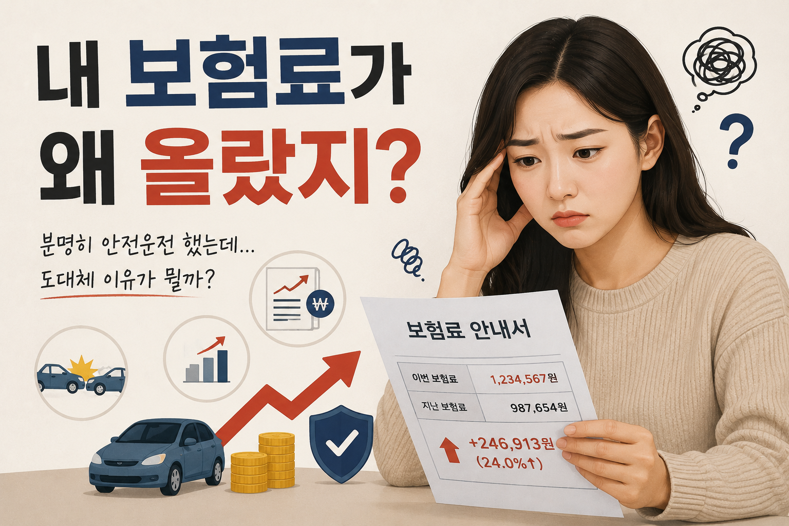 자동차보험사고후보험료얼마나오를까?