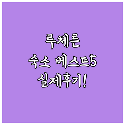 루체른 여행 숙소 베스트 5곳 실제 ..