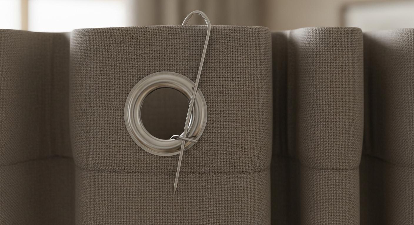 커튼 핀형 아일렛