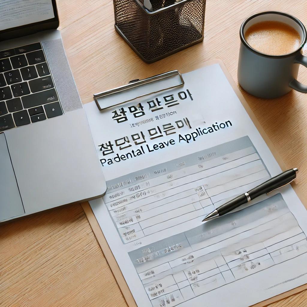 육아휴직원 양식