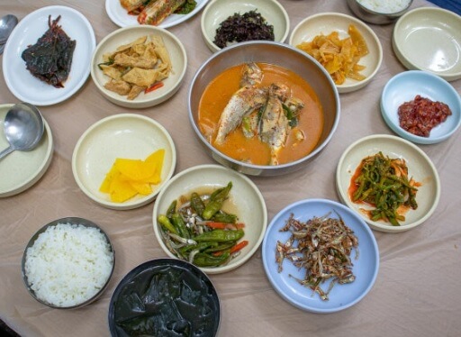 6시 내고향 완도 백반 맛집 만선식당
